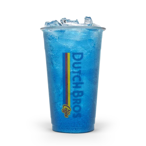 Blue Raspberry Sparkling Soda