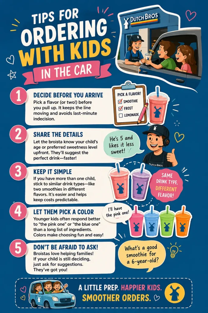 Tips for Ordering With Kids in the Car
